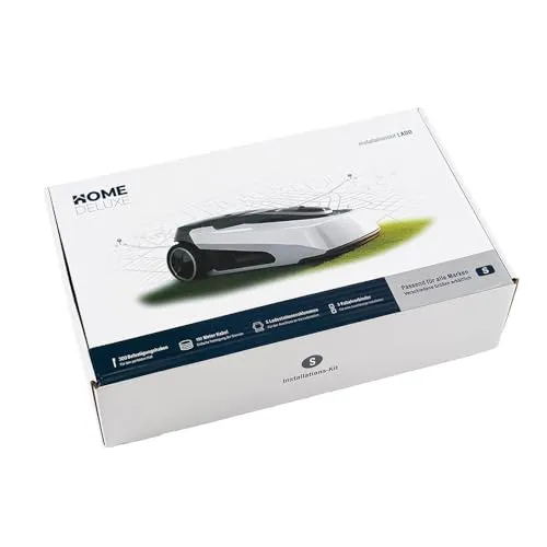 HOME DELUXE Rasenmähroboter Installations-Kit - Mähroboter Installations-Kit mit flexiblem Begrenzungskabel, ideal für einfache und komplexe Rasenflächen bis 800 m². Enthält alles für eine schnelle und sichere Installation.