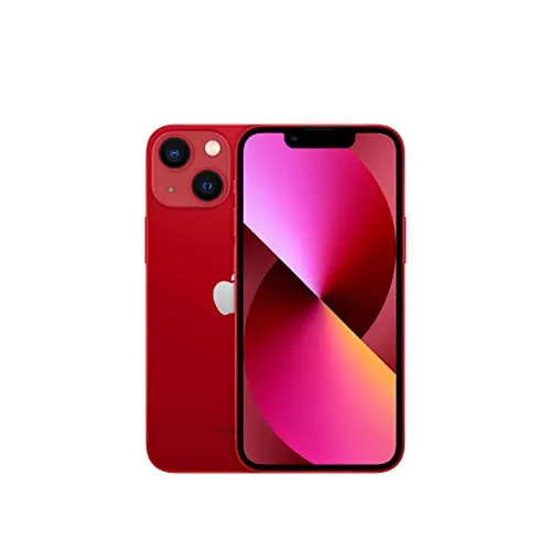 Apple iPhone 13 Mini 256GB Rot - Generalüberholt - Simlockfreies Handy mit 256GB Speicher, kompakt und leistungsstark für vielseitige Nutzung.