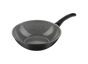 Ballarini WOK Bari Ceramic - PFAS-frei mit ergonomischem Griff - Pfannen: Der runde Ballarini WOK Bari Ceramic überzeugt durch seinen ergonomischen Griff und ist PFAS-frei, ideal für gesundes Kochen.
