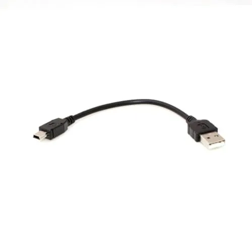 System-S Mini Kabel Daten und Ladekabel USB Kabel 10cm für Sony Walkman MP3 Player NWZ-E373 NWZ-E384 NWZ E373 E384 B L R
