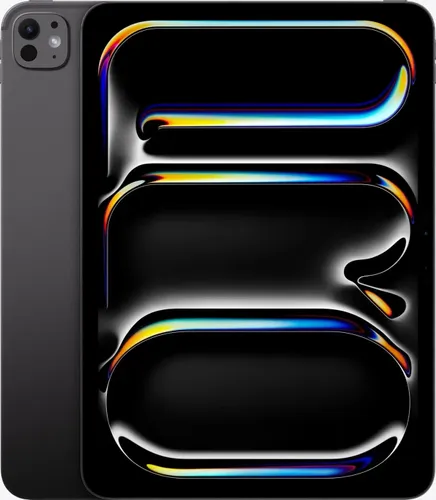 iPad Pro M5 11" 512GB Space Schwarz 2025 - Leistungsstarkes Tablet mit 11" OLED-Display und Apple M5 Chip. Ideal für kreative Anwendungen und Multitasking. Mit 512 GB Speicher und 60W Schnellladung. Perfekt für unterwegs!