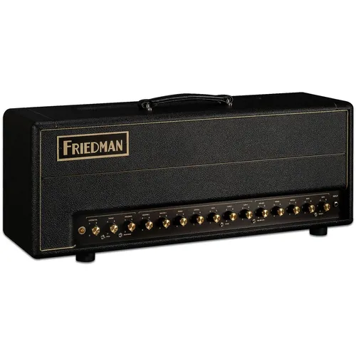 Friedman BE-100 Deluxe Head B-Stock - B-Stock Gitarrenverstärker, 3-Kanal Röhrenverstärker mit 100 Watt Leistung für vielseitigen Sound und volle Garantie, ideal für professionelle E-Gitarristen.