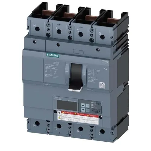 Siemens 3VA6325-8KM41-0AA0 Leistungsschalter - Hochwertiger Leistungsschalter von Siemens, ideal für die sichere Verteilung elektrischer Energie. Mit 250 A Nennstrom und 690 V Spannung für zuverlässigen Einsatz in der Industrie.