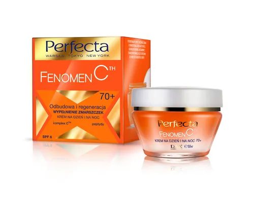 Perfecta Fenomen C70+ Cream Second Skin Effect Deep Lifting Moisturizing 50ml
