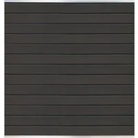 T & J Wollbach-Serie WPC-Steckzaunsystem Zaunlamelle Anthrazit 20 x 140 x 1790mm