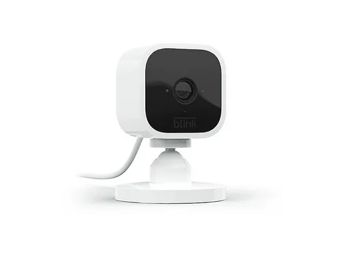 BLINK MINI 1 KAMERA SYSTEM - Amazon Alexa Geräte – Kompakte Innenüberwachungskamera mit 1080p HD-Video, Bewegungserkennung und flexibler Speicheroption für maximale Sicherheit.
