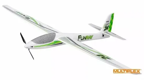 Multiplex RR Funray Elektrosegler 264334 - RC-Modelle: Ausfallsicheres Elektrosegelflugzeug im Maßstab 1:5, ideal für Hobby-Level-Modellbauer, fast fertig montiert (ARR) und bereit für den Flug.