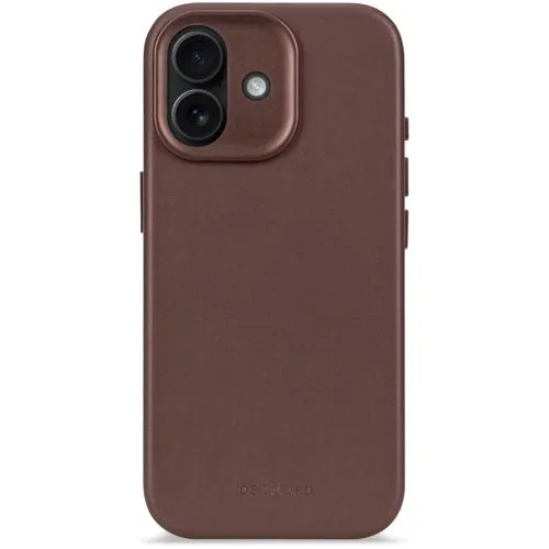 Decoded Leather Backcover für iPhone 17 in Schokoladenbraun - Elegante Lederhülle für iPhone 17, bietet optimalen Schutz und fühlt sich hochwertig an. Ideal für stilbewusste Nutzer und den täglichen Gebrauch.
