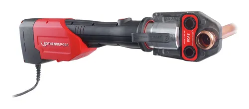 Rothenberger ROMAX 3000 AC Basic Set - Elektrohydraulische Pressmaschine mit Koffer, leistungsstark und ideal für professionelle Installationen