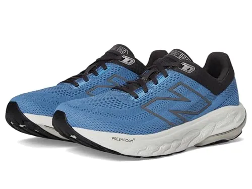 New Balance Herren Fresh Foam X 860 V14 Laufschuh – Komfortabel & Strapazierfähig - Laufschuh mit Fresh Foam X-Zwischensohle für herausragenden Komfort. Strapazierfähige Gummi-Außensohle und leichtes Synthetikmaterial sorgen für eine optimale Leistung beim Laufen.