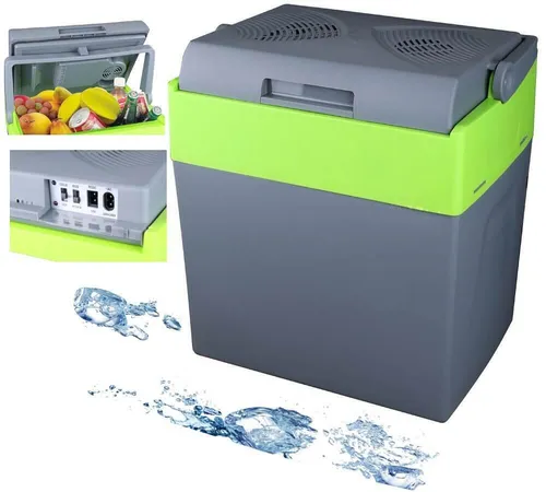 Steinborg 30 Liter 2in1 Kühlbox - Kühlboxen & Kühltaschen mit 30 Liter Inhalt, elektrischer Kühl- und Warmhaltefunktion, ideal für Auto, Camping und Zuhause. Flexibel einsetzbar mit 12V und 230V Stromversorgung.