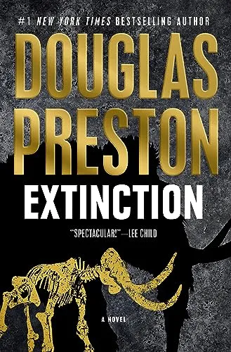 Extinction: A Novel by Douglas Preston - Fesselnder Roman im Hardcover-Format mit 384 Seiten, ideal für Thriller-Fans, die spannende Geschichten lieben.