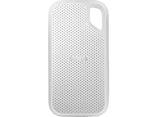 SanDisk Extreme Portable SSD 1TB - Weiß - Externe SSD mit 1TB Speicher, stoßfest und wasserresistent, ideal für unterwegs und große Datenmengen.