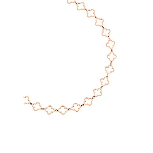 Heideman Halskette Damen Juria rose goldfarbend aus Edelstahl rosegold farbend matt Kette für Frauen ohne Stein