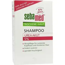 Sebamed Anti-Juckreiz Akut Shampoo 200 ml - Medizinisches Shampoo für juckende Kopfhaut, mit 5% Urea zur effektiven Linderung von Juckreiz und Trockenheit. Ideal für trockene und strapazierte Haare.