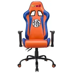 Gaming Chair Adult Dragon Ball Z - Gaming-Zubehör: Ergonomischer Gaming Stuhl mit Dragon Ball Z Lizenz, verstellbare Armlehnen und bis zu 135° neigbare Rückenlehne für ultimativen Komfort beim Zocken.