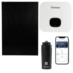 Growatt 4000Wp Mini PV-Anlage mit 0% MwSt - Powerstations, effiziente Energieerzeugung mit IP68 Schutzklasse für maximale Langlebigkeit und Zuverlässigkeit.