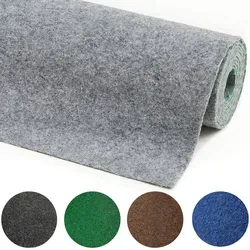 Rasenteppich Field Grau 200 x 400 cm – Pflegeleichter Kunstrasen für Balkon & Terrasse - Praktischer Rasenteppich mit Drainagenoppen für zuverlässige Regenwasserableitung. Ideal für Balkon, Terrasse und Pool. Einfache Verlegung und Anpassung auf die gewünschte Größe.