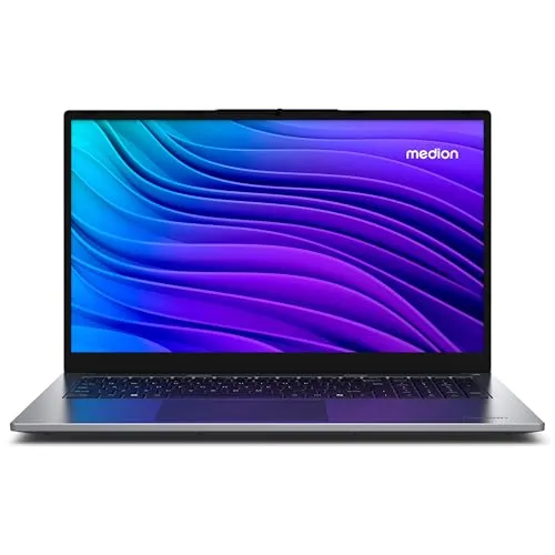 Medion SNB E17223 - 17,3 Zoll Notebook, Intel N100, 128 GB SSD, Full HD IPS-Display und lange Akkulaufzeit bis 6,5 Std.