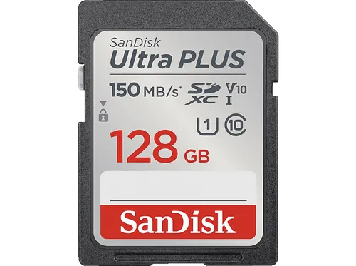 SANDISK PLUS SDXC™-UHS-I-Karte, SDXC Speicherkarte, 128 GB, 150 MB/s