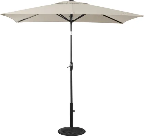Primaster Balkonschirm Florenz natur, 140 x 210 cm - Sonnenschirm in natürlichem Design, ideal für Balkone und Terrassen, bietet optimalen UV-Schutz und angenehme Schattenplätze.