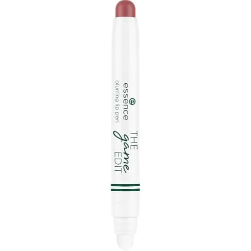 essence THE game EDIT blurring lip pen, Lippenstift, Nr. 01, Rot, sofortiges Ergebnis, matt, vegan, ohne Parfüm, ölfrei, ohne Alkohol, 1er Pack (1.45g)