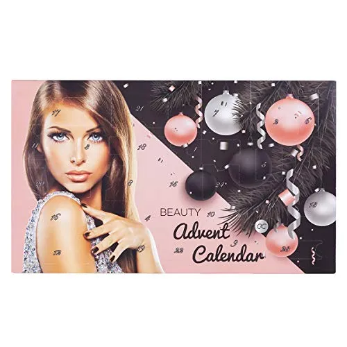 Accentra Adventskalender Kosmetik für Frauen & Teenager - Beauty Weihnachtskalender mit 24 Make-up Produkten, ideal für kreatives Styling in der Adventszeit. Perfekt als Geschenk für Modebewusste!