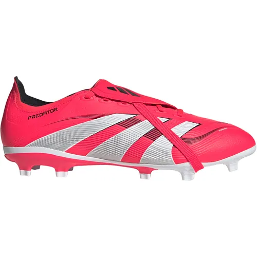 Adidas PREDATOR LEAGUE FT FG/MG - Fußballschuhe in Rot für Top-Leistung - Fußballschuhe mit HybridFeel Obermaterial für überragende Ballkontrolle und Controlplate für vielseitige Nutzung auf verschiedenen Böden.