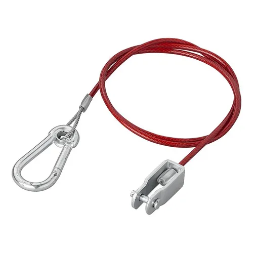 ProPlus Abreissseil 1000 mm mit Karabiner und Gabelkopf - Bremsanlage & -teile, hochwertiges Abreissseil für sichere Anhängerbremsen mit langlebigen Materialien und einfacher Handhabung.