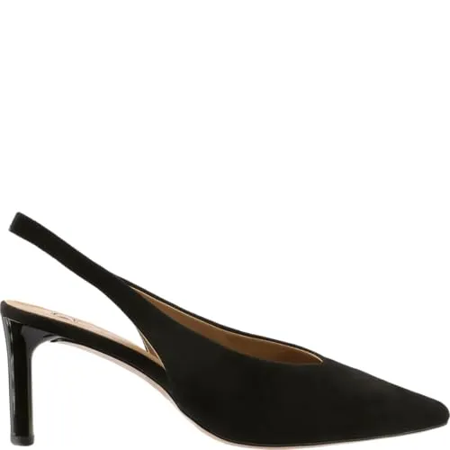 Högl Veloursleder Slingpumps Schwarz 38,5 EU - Elegante Pumps aus hochwertigem Veloursleder in Schwarz, bieten perfekten Tragekomfort und verleihen jedem Outfit einen Hauch von Luxus.