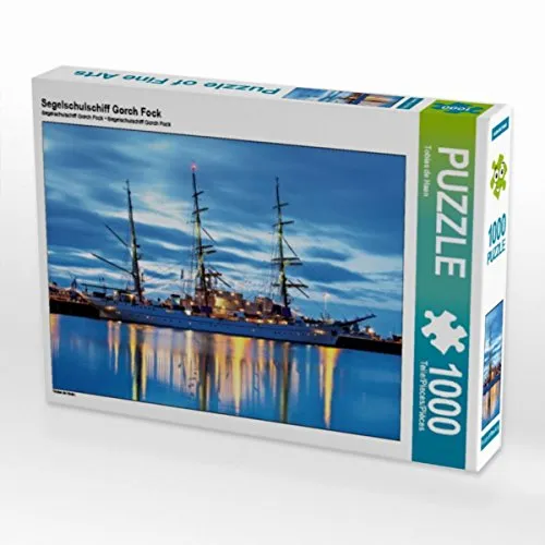 CALVENDO Puzzle Segelschulschiff Gorch Fock 1000 Teile Lege-Größe 64 x 48 cm Foto-Puzzle Bild von www.Fotografie-Dehaan.de