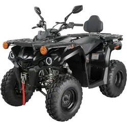 Mikilon Hammer 200cc T3B 1G10 Automatik - Straßenzulassung - Quad für Freizeit und leichte Arbeiten, ausgestattet mit Automatikgetriebe und EU-Straßenzulassung für maximale Benutzerfreundlichkeit.
