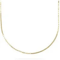 CHRIST Goldkette Damen-Kette 375er Gelbgold - Elegante Damenkette aus 375er Gelbgold, polierte Oberfläche für besonderen Glanz, ideal für moderne Styles.