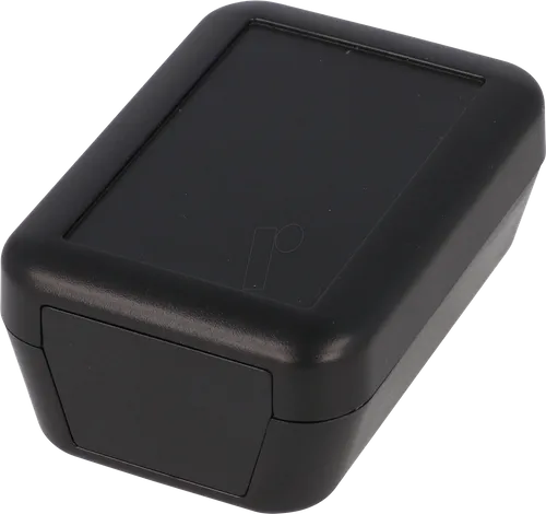 1552D1BK - Handliches ABS-Kunststoffgehäuse, 70 x 50 x 30 mm, schwarz