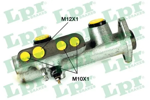 LPR Hauptbremszylinder für RENAULT 1689 7701209642 - Auto & Motorrad - Hochwertiger Aluminium-Hauptbremszylinder mit ATE Bremssystem, ideal für Linkslenker-Fahrzeuge bis Baujahr 07/2014.