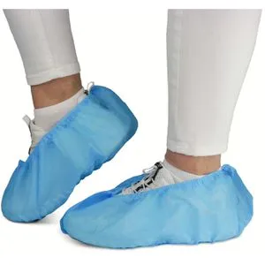 Arnomed Überschuhe Cover, ABS & PP, Einweg, rutschfest, blau, 100 Stück