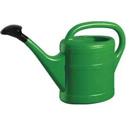 Geli Gießkanne 5 L Kunststoff grün - Praktische Gießkanne mit 5 Litern Volumen, ideal für die Gartenpflege. Hergestellt aus robustem Kunststoff in ansprechendem Grün, sorgt sie für eine einfache und effiziente Bewässerung.