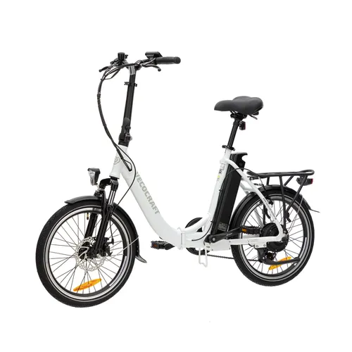 VecoCraft E-Pax E-Bike Klapprad - 20 Zoll, 250W Heckmotor, herausnehmbarer 36V 13Ah Akku für bis zu 95km Reichweite, faltbar und ideal für den täglichen Arbeitsweg