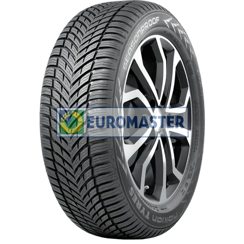 Nokian Seasonproof 1 (195/55 R16 91V XL) - Ganzjahresreifen - Premium Autoreifen für ganzjährige Sicherheit mit exzellenter Bodenhaftung bei Nässe und Schnee. Die verstärkte Ausführung bietet hohe Tragfähigkeit und Langlebigkeit.