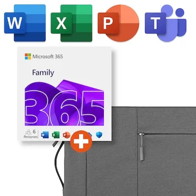 Microsoft 365 Family (15 Monate) + F-Secure - Download & Produktschlüssel