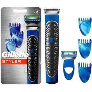 Gillette Barttrimmer ProGlide Styler 4in1, 4 Schnittstufen, mit 3 Aufsätzen und 1 Klinge