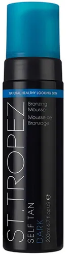 St. Tropez Self Tan Dark Bronzing Mousse 200 ml - Selbstbräuner für eine tiefenwirksame, natürliche Bräune, schnell trocknend und ideal für einen bronzefarbenen Teint.