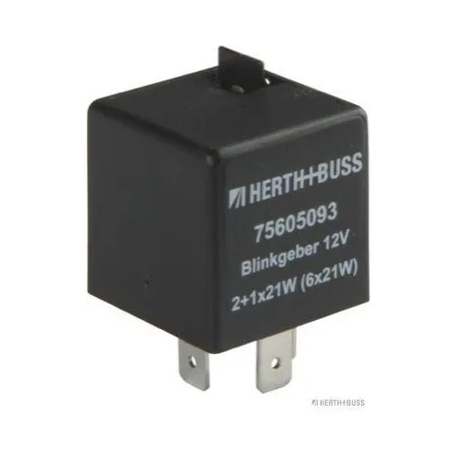 Blinkgeber HERTH+BUSS ELPARTS 75605093 für JAEGER - Relais mit elektronischer Betriebsart, kompakte Größe von 30mm und hohe Schaltleistung für zuverlässige Blinksignalsteuerung im Fahrzeug.