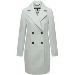 Navahoo Damen Mantel Frostjuwel 14 Ice Blue - Funktionsjacke mit klassischem Trenchcoat-Design, windabweisend und angenehm zu tragen – ideal für kühle Tage und vielseitig kombinierbar.