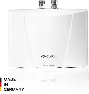 Clage M6 EEK: Hydraulischer Kleindurchlauferhitzer für Untertischmontage - Hydraulisch geregelter Durchlauferhitzer, 5,7 kW, ideal als energiesparendes Austauschgerät für Niederdruck-Armaturen und platzsparend unter dem Tisch.