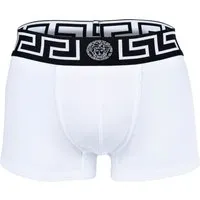 Versace Topeka Boxershort - Elegante Herren Boxershorts von VERSACE. Aus hochwertigem Material mit stilvollem Greca-Muster und Medusa-Motiv am elastischen Bund für einen besonderen Look.