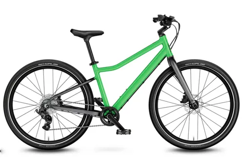 Woom Explore 5 - Mountainbike für Kinder - Radsport & Mountainbiking: Stylisches 24 Zoll Mountainbike mit 8-Gang-Schaltung und hydraulischen Scheibenbremsen, ideal für Kids von 7-11 Jahren.