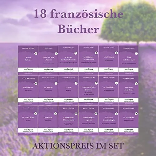 französische Bücher (Bücher + 18 Audio-CDs) - Lesemethode von Ilya Frank: Ungekürzter Originaltext - Französisch durch Spaß am Lesen lernen, ... - Lesemethode von Ilya Frank) 18
