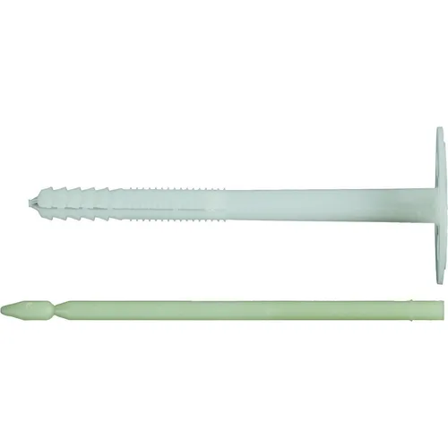 fischer Putzdübel DIPK 10/140-160, 200 Stück - Gipskartondübel mit glasfaserverstärktem Nagel für schnelle Montage und hohe Wirtschaftlichkeit. Ideal für vorgehängte Fassaden und Putzoberflächen.