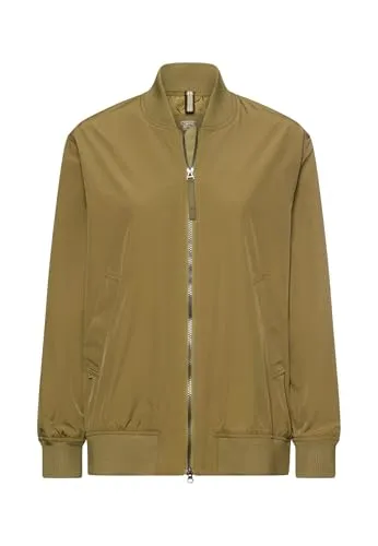 camel active Damenjacke 320390-7R24 in Oliv, Größe 44 - Stylische Olivjacke für Damen von camel active, ideal für den Alltag. Robuste Qualität und modernes Design sorgen für Komfort und Vielseitigkeit.